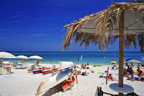 Pláž v zálivu Portonovo