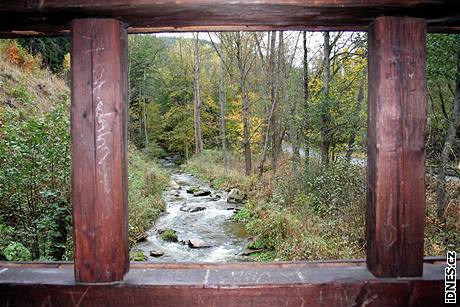Výhled z pernštejnského můstku