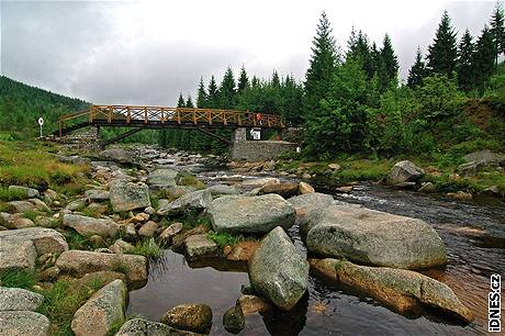 Jizera poblíž Jizerky
